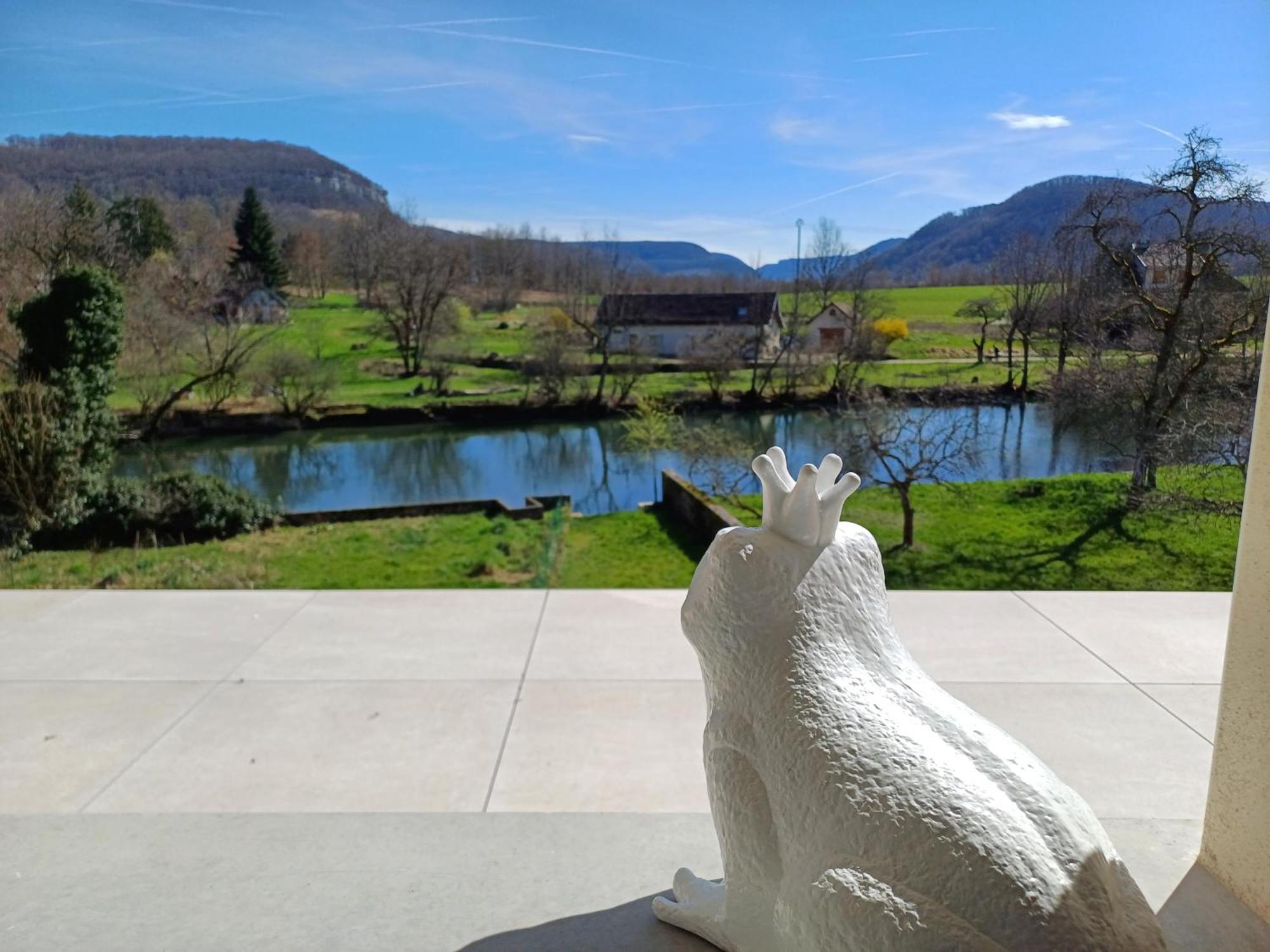 Maison De Vacances - Vue Panoramique Riviere Ornans Exterior foto